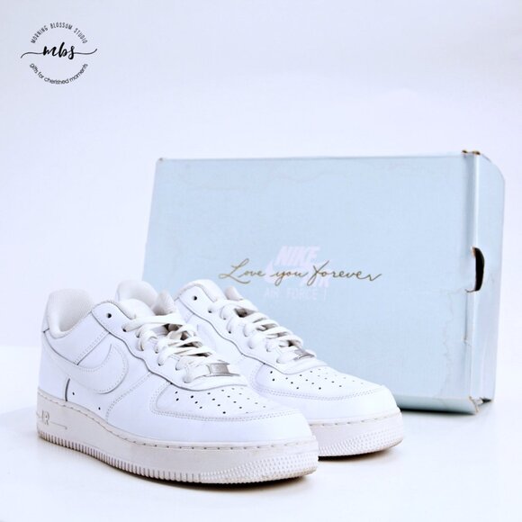 Nike Air‎ Force 1 Low Top Sneakers White Men 12 main image 10